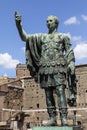 Statue of Trajan - Roman Forum - Rome - Italy